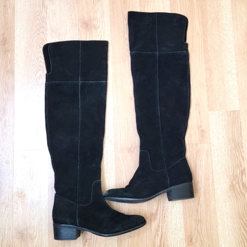 Steve Madden Womens Nifty Tyga Over the Knee Boot 8.5